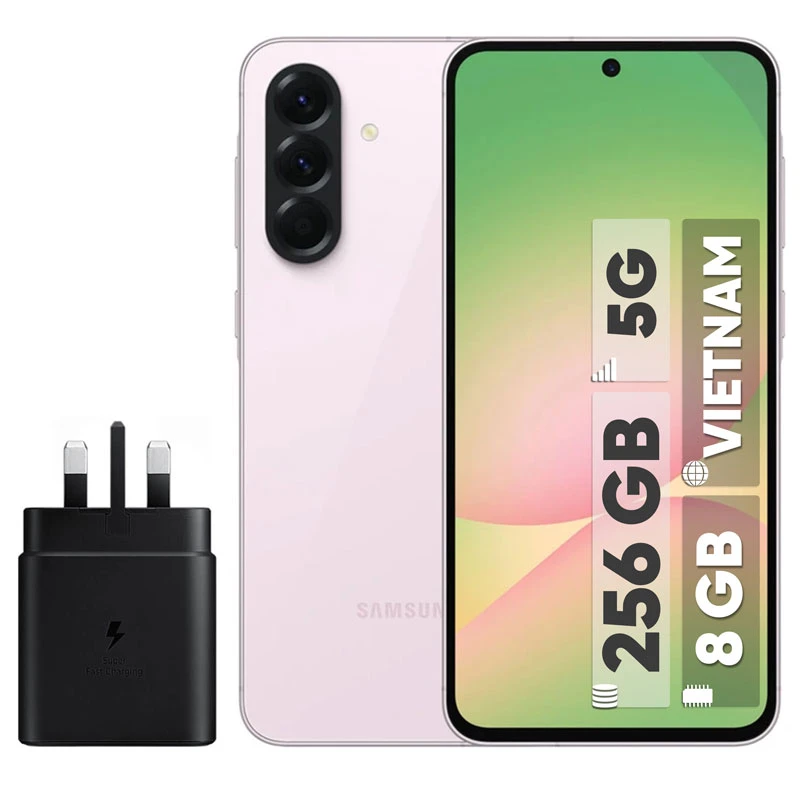گوشی موبایل سامسونگ مدل Galaxy A56 ظرفیت 256 گیگابایت  و رم 8 گیگابایت  ویتنام همراه با کلگی 45 وات(مشکی)