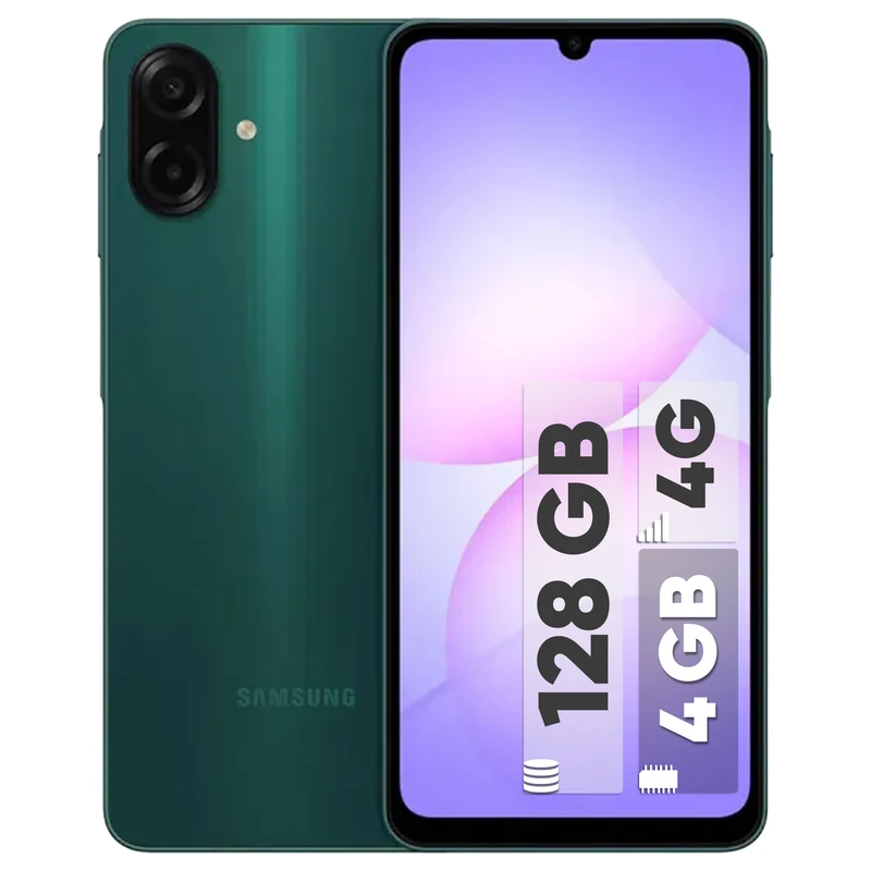 گوشی موبایل سامسونگ مدل Galaxy A07  ظرفیت 128 گیگابایت و رم 4 گیگابایت(مشکی) 