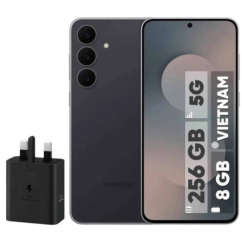 گوشی موبایل سامسونگ مدل Galaxy S25 FE  ظرفیت 256 گیگابایت و رم 8 گیگابایت - ویتنام همراه کلگی 45 وات(آبی)
