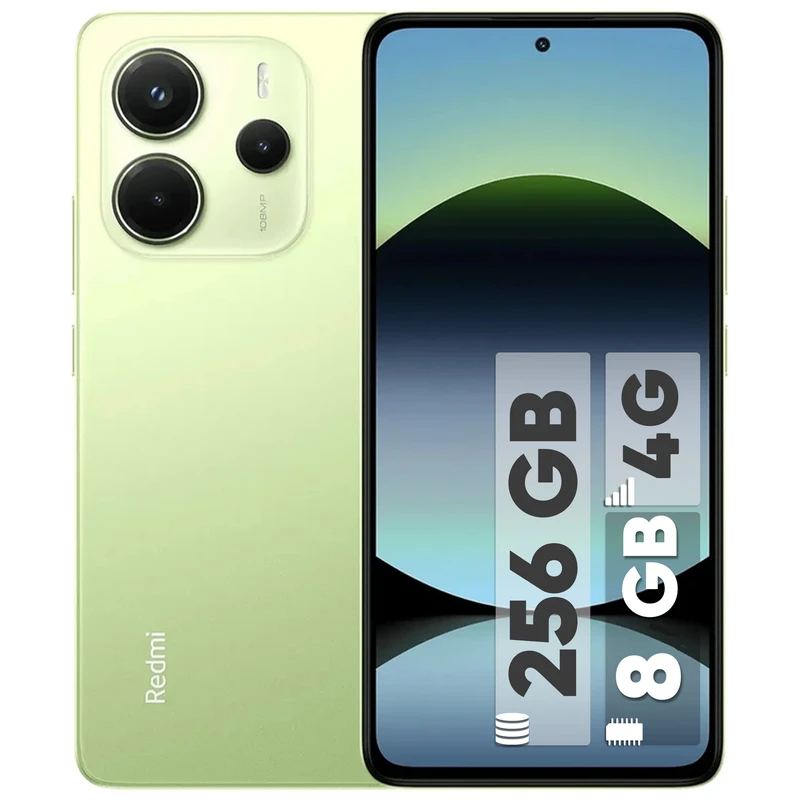 گوشی موبایل شیائومی مدل Redmi Note 14 4G ظرفیت 256 گیگابایت و رم 8 گیگابایت (آبی)