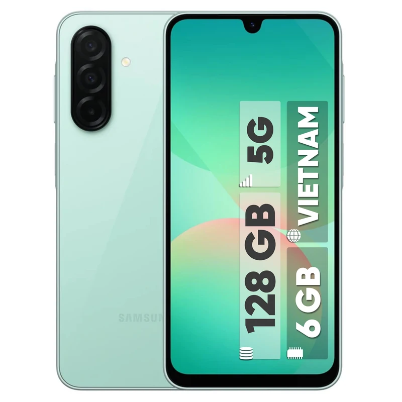 گوشی موبایل سامسونگ مدل Galaxy A26  ظرفیت 128 گیگابایت و رم 6 گیگابایت ویتنام(مشکی)