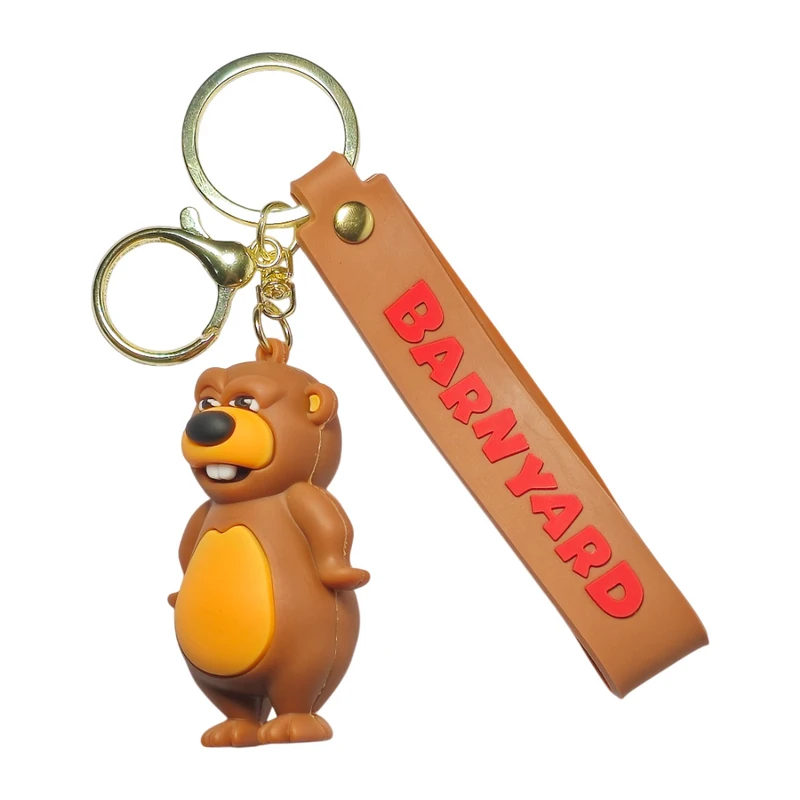  جاکلیدی سیلیکونی طرح سنجاب مزرعه