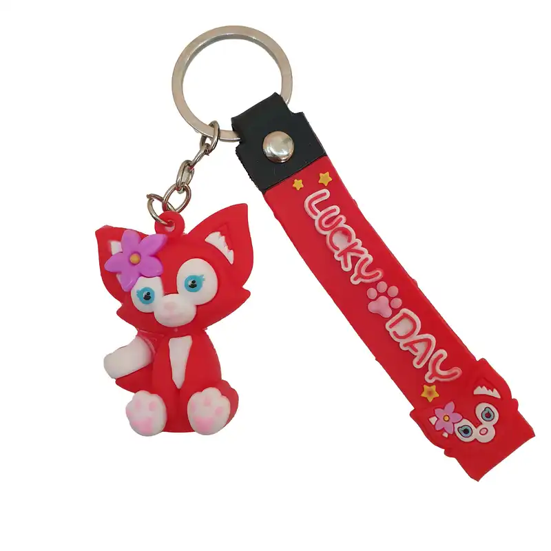 جاکلیدی مدل گربه گل به سر