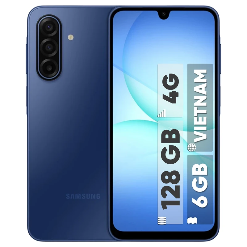 گوشی موبایل سامسونگ مدل Galaxy A17 ظرفیت 128 گیگابایت و رم 6 گیگابایت(خاکستری) هند